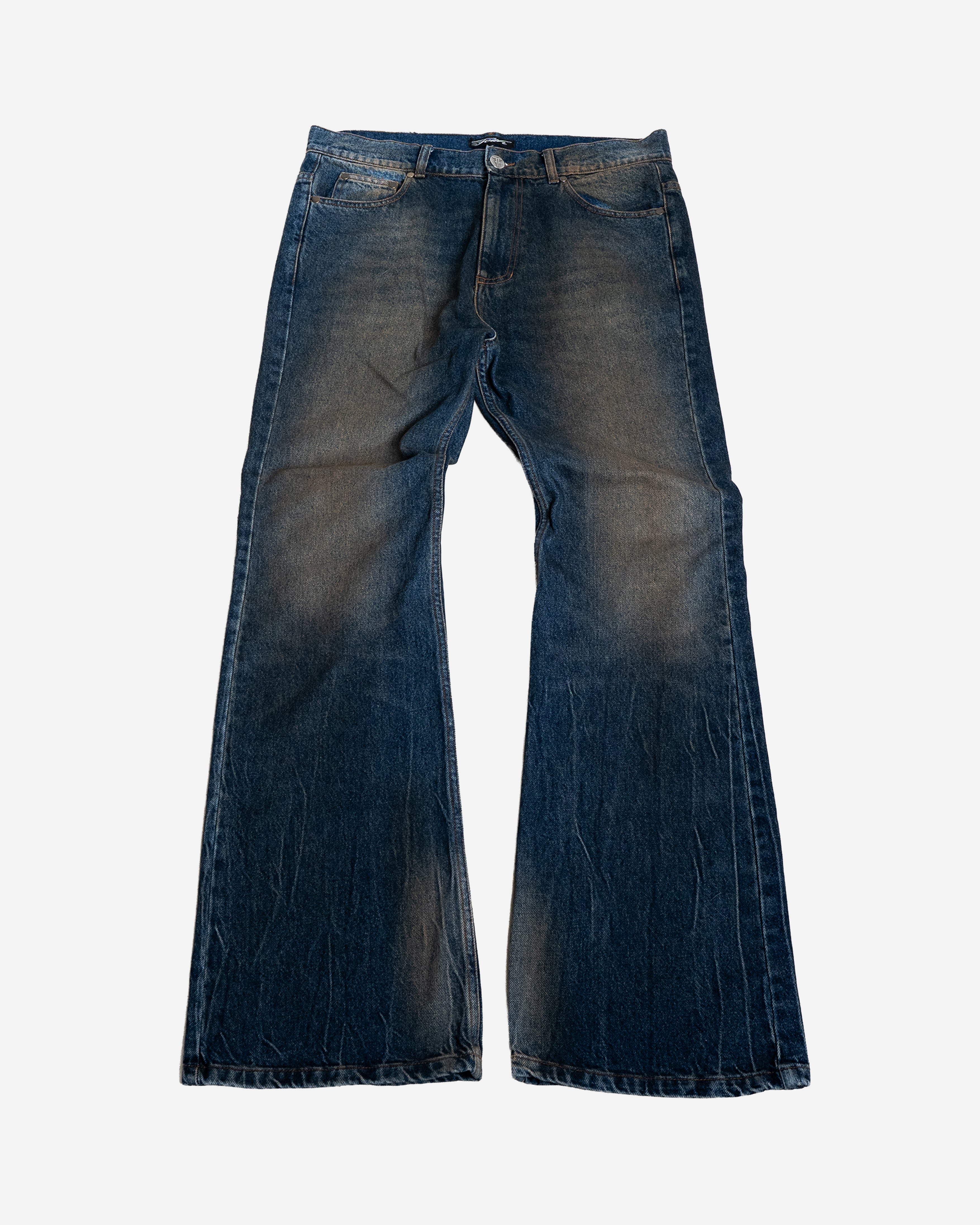 Bronze Wash Bootcut Jeans – FEITH