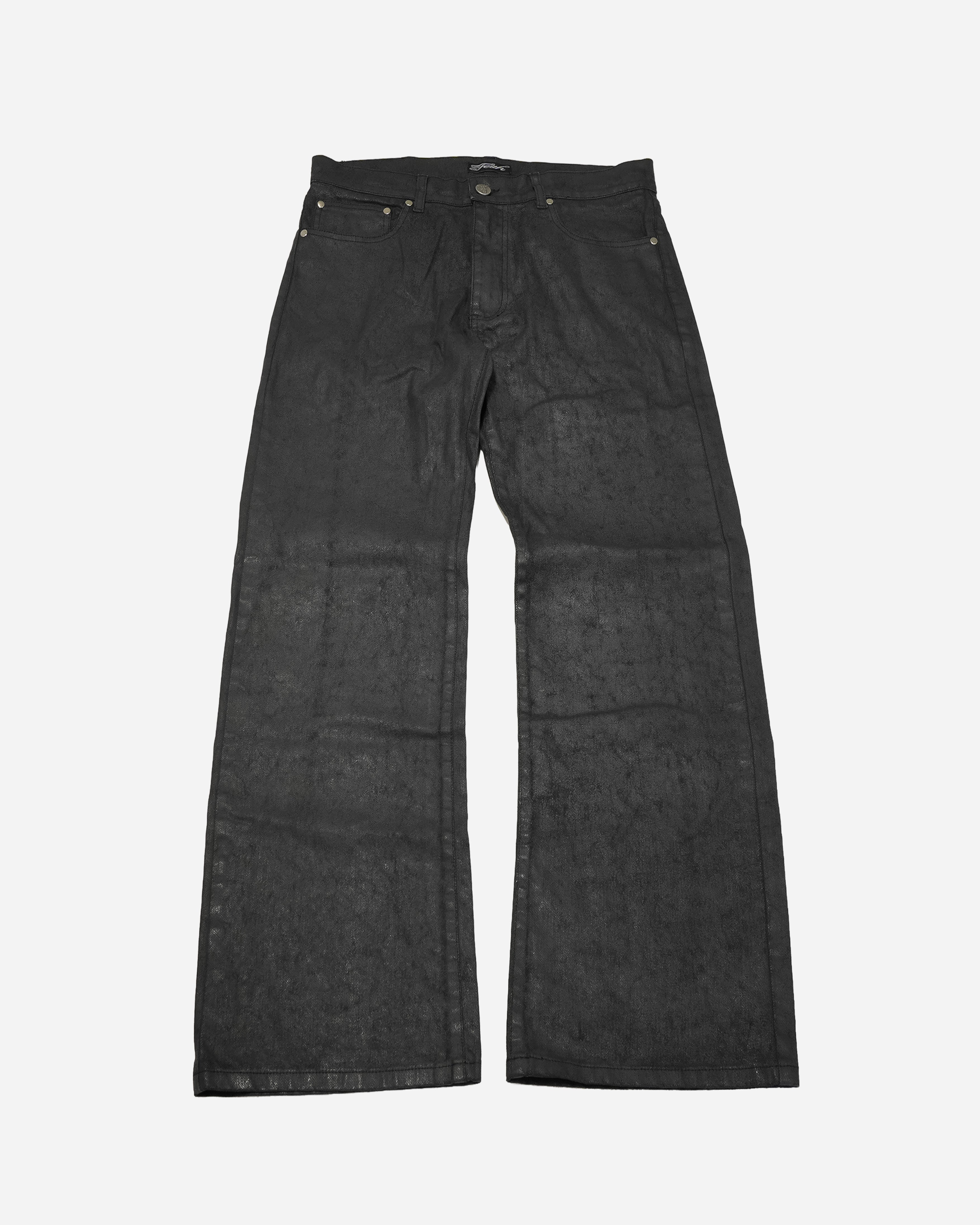 Obsidian Denim Straight Jeans – FEITH