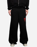 RED EMBLEM SWEATPANTS