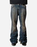 Bronze Wash Bootcut Jeans
