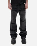 Bootcut Waxed Grey Jeans