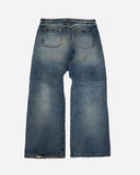 Fallout Straight Blue Denim