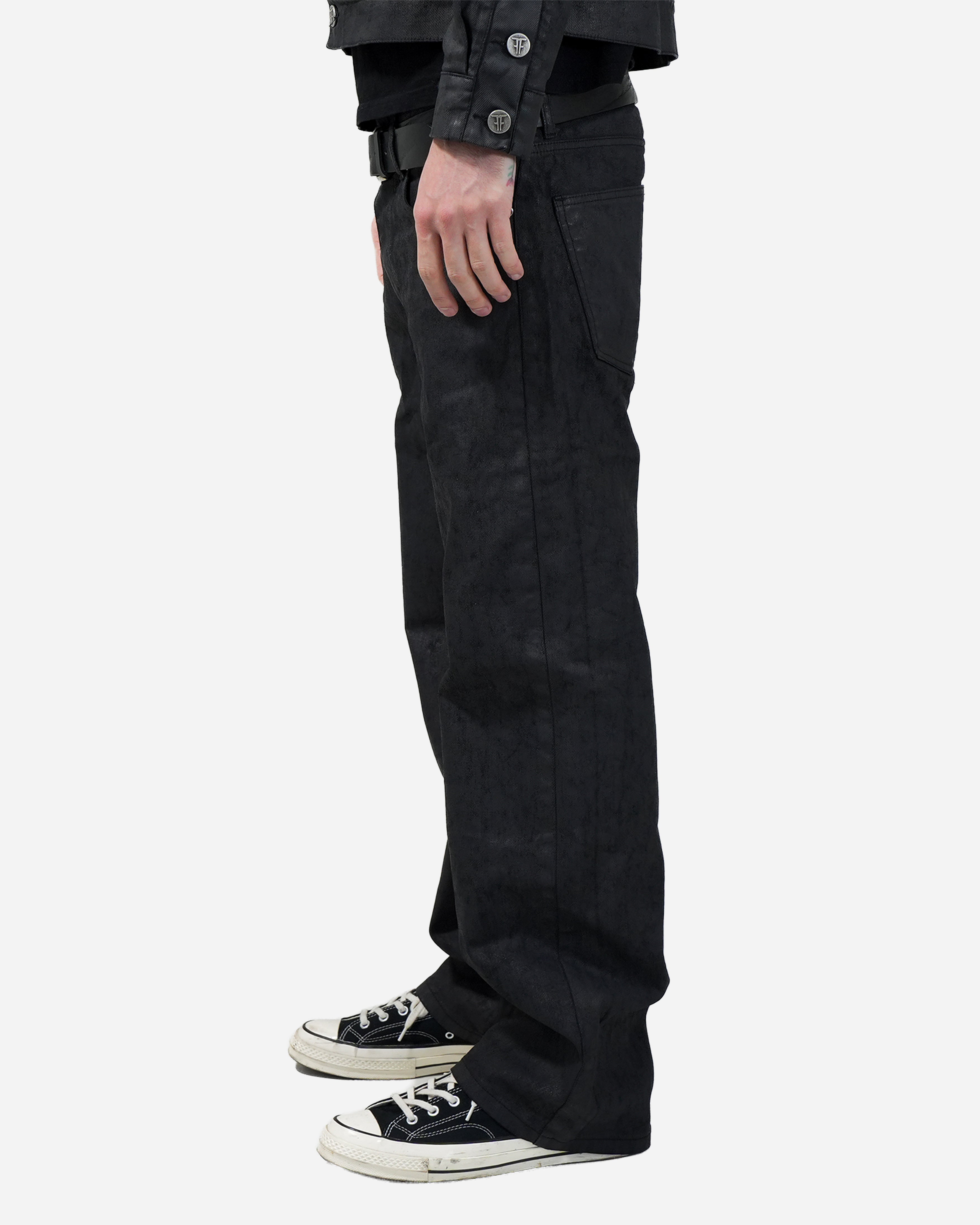 Obsidian Denim Straight Jeans – FEITH