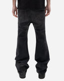 Bootcut Waxed Grey Jeans