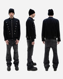 Bootcut Waxed Grey Jeans