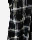B/W Tartan Overshirt