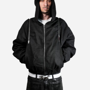 Shoulder Zip Denim Jacket