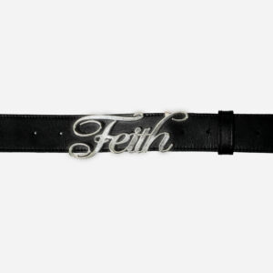 Tattoo Logo Belt Black